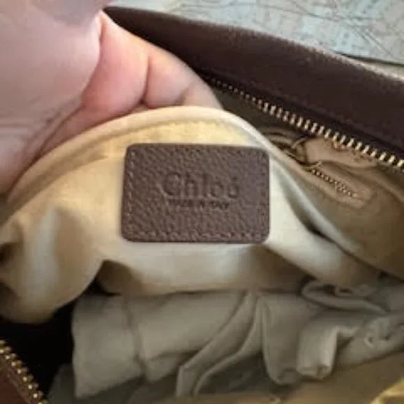 Cloe Paraty Pebbled Leather Bag medium - Picture 8 of 12